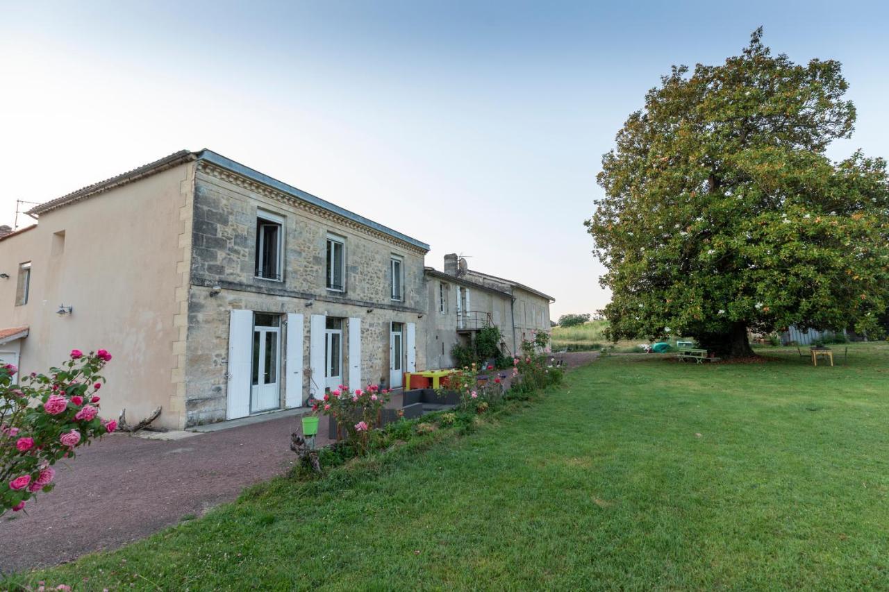 Suite Campagnarde Pres Bordeaux, Vue Sur Les Vignes Au Chateau Camponac Bourg-sur-Gironde Exteriör bild