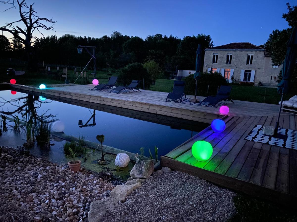 Suite Campagnarde Pres Bordeaux, Vue Sur Les Vignes Au Chateau Camponac Bourg-sur-Gironde Exteriör bild